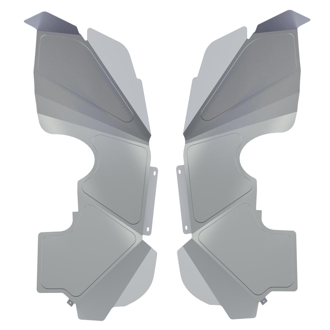 Poison Spyder フロント インナーフェンダー アルミ素地 (JK)