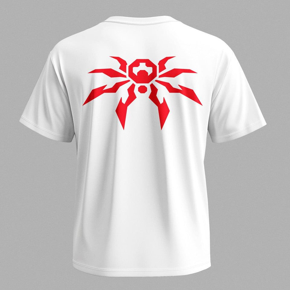 Poison Spyder STACKED メンズ 半袖 Tシャツ (ホワイト)