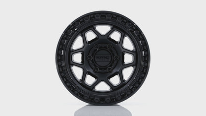 KMC ホイール KM553 TORX | MATTE BLACK W/ GLOSS BLACK LIP