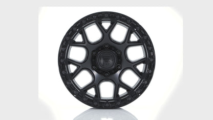 Fuel Off Road フューエルオフロード ホイール FC908 PUMA | MATTE BLACK W/ GLOSS BLACK LIP