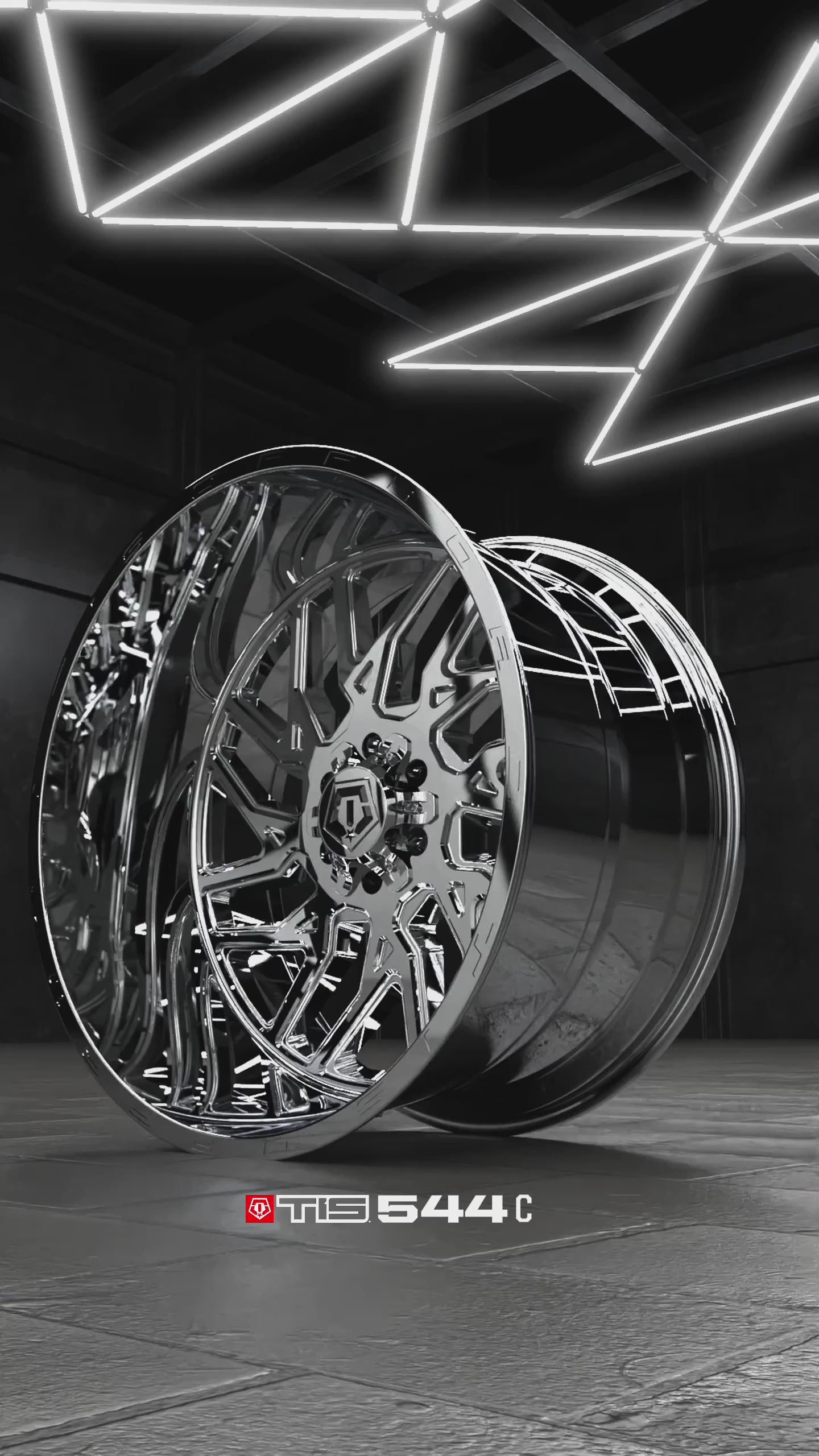 てぃん様オーダー TIS Offroad Wheels TIS オフロード ホイール 544C | CHROME