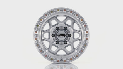 KMC ホイール KM553 TORX | GLOSS SILVER W/ MACHINED FACE