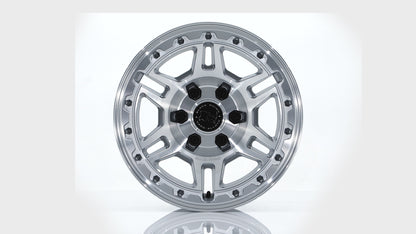 BLACK RHINO ブラックライノ ホイール BR039 VANGUARD | GLOSS SILVER W/ MACHINED FACE