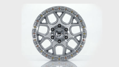 Fuel Off Road フューエルオフロード ホイール FC908 PUMA | GLOSS SILVER W/ MACHINED FACE