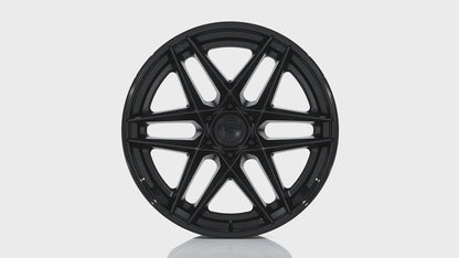 Fuel Off Road フューエルオフロード ホイール FC408 FLIGHT | MATTE BLACK W/ GLOSS BLACK LIP