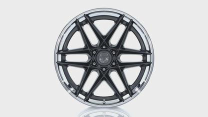 Fuel Off Road フューエルオフロード ホイール FC408 FLIGHT | GLOSS GUNMETAL W/ CHROME LIP