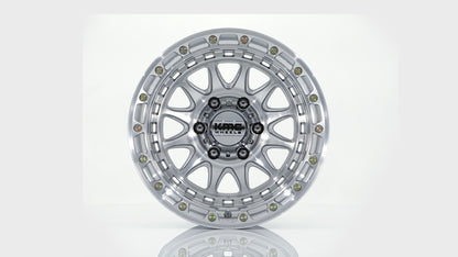 KMC ホイール KM556 CRUX | GLOSS SILVER W/ MACHINED FACE