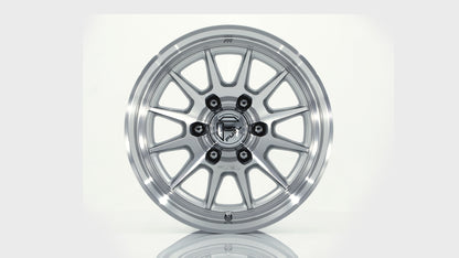 Fuel Off Road フューエルオフロード ホイール FC902 SPUR | GLOSS SILVER W/ MACHINED FACE