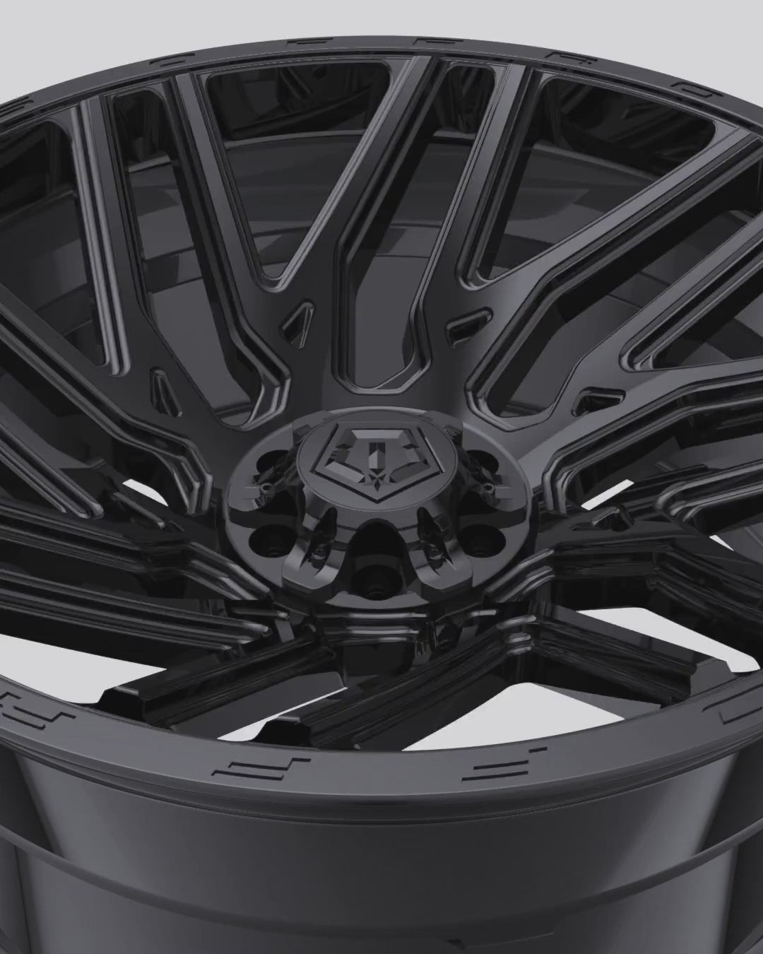 TIS Offroad Wheels TIS オフロード ホイール 554B | GLOSS BLACK