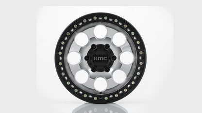 KMC ホイール KM550 RIOT SBL | MACHINED W/ SATIN BLACK LIP