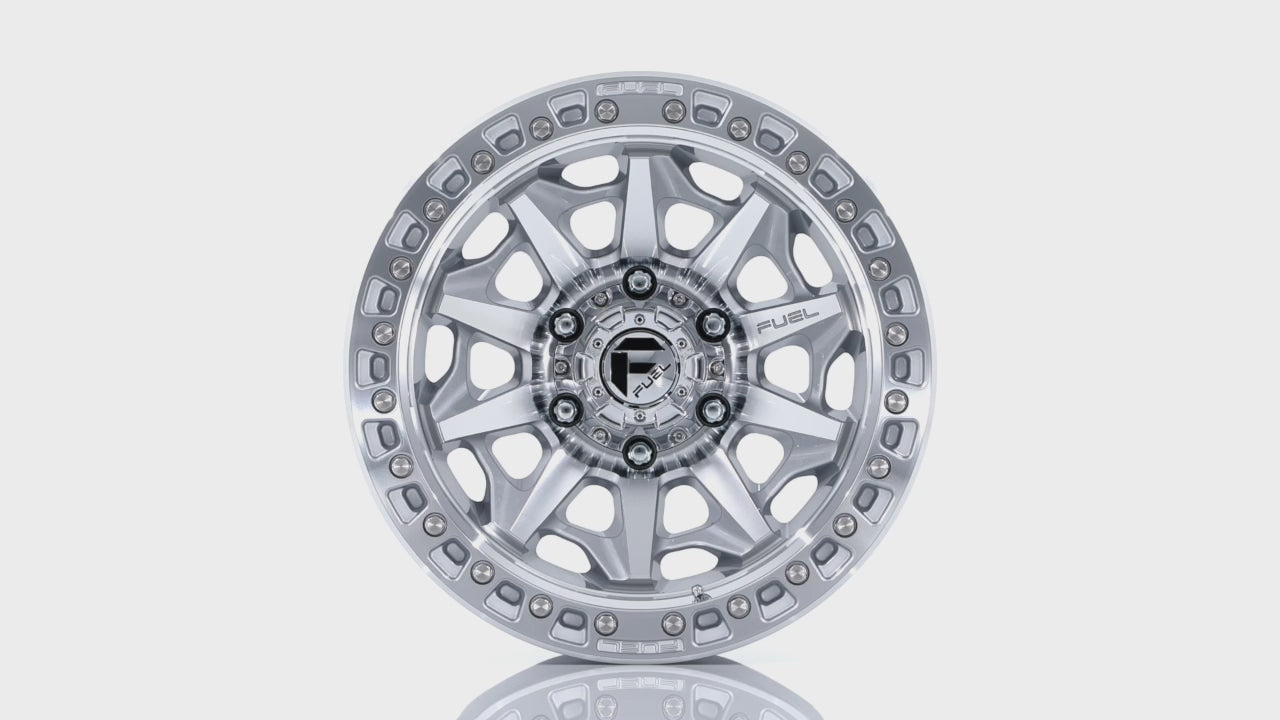 Fuel Off Road フューエルオフロード ホイール D883 COVERT | SILVER W