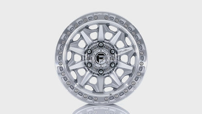 Fuel Off Road フューエルオフロード ホイール D883 COVERT | SILVER W/ MACHINED FACE