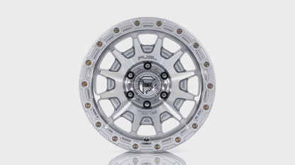 Fuel Off Road フューエルオフロード ホイール FC884 FORTRESS | GLOSS SILVER W/ MACHINED FACE