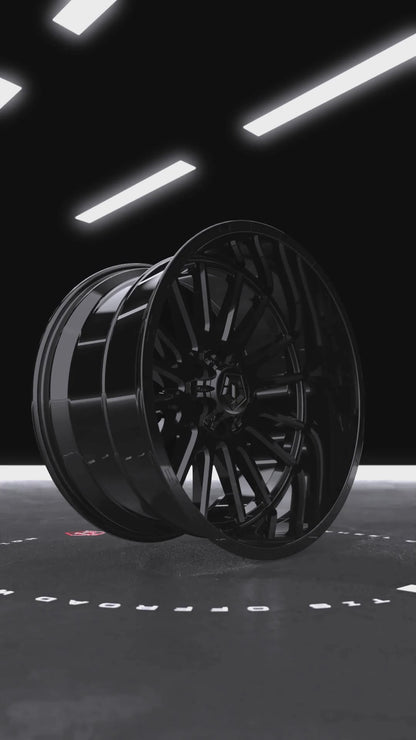 TIS Offroad Wheels TIS オフロード ホイール 567B | GLOSS BLACK