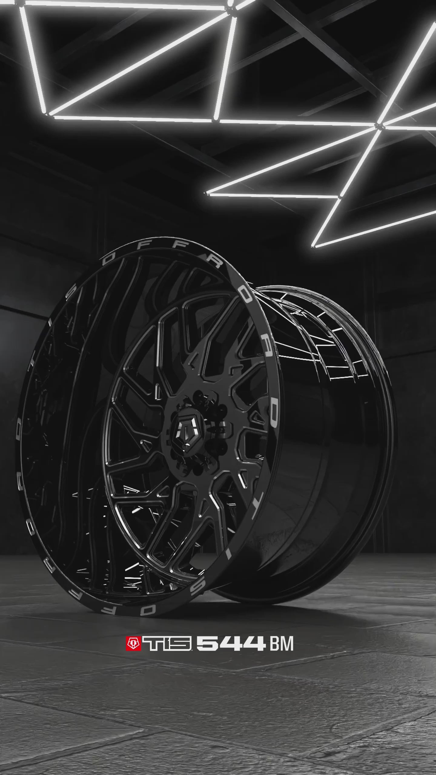 TIS Offroad Wheels TIS オフロード ホイール 544BM | GLOSS BLACK