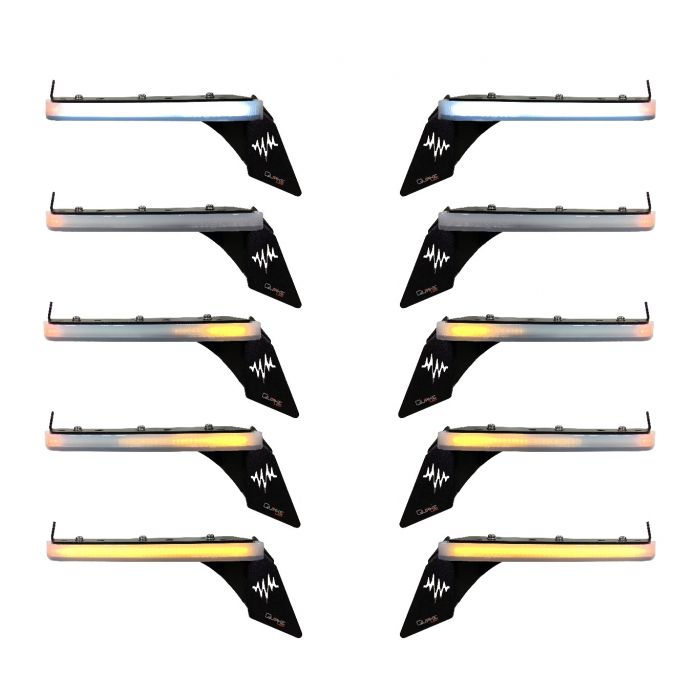 Quake LED スリム DRL フェンダー チョップ キット (JL/JT共通)