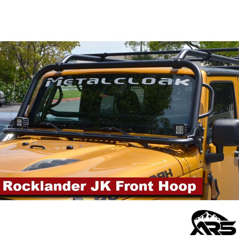 Adventure Rack Systems Rocklander フロントフープ JKラングラー