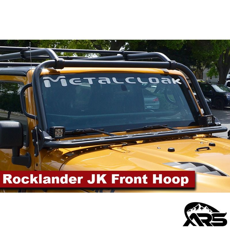 Adventure Rack Systems Rocklander フロントフープ JKラングラー