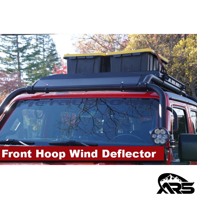 Adventure Rack Systems Rocklander用 ウィンドディフレクター