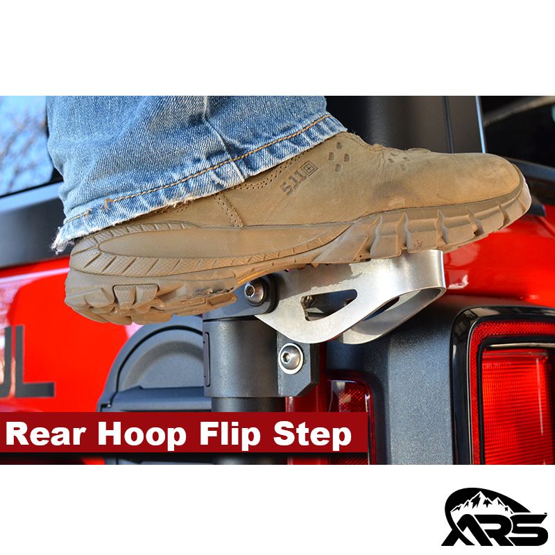 Adventure Rack Systems 2" Rocklander フープ フリップ ステップ