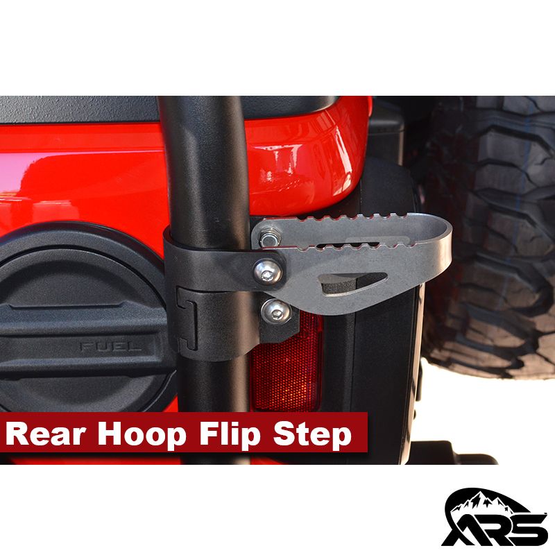 Adventure Rack Systems 2" Rocklander フープ フリップ ステップ