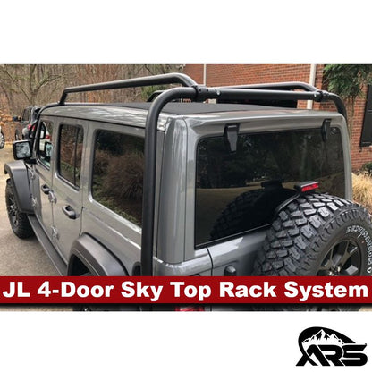 Adventure Rack Systems 4-Door Rocklander Sky One-Touch Top Rack System JL Wrangler