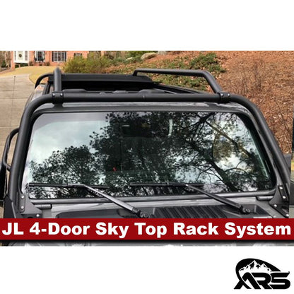 Adventure Rack Systems 4-Door Rocklander Sky One-Touch Top Rack System JL Wrangler