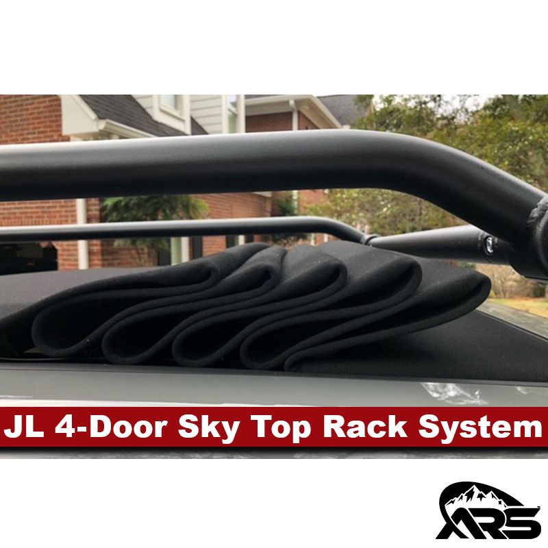Adventure Rack Systems 4-Door Rocklander Sky One-Touch Top Rack System JL Wrangler