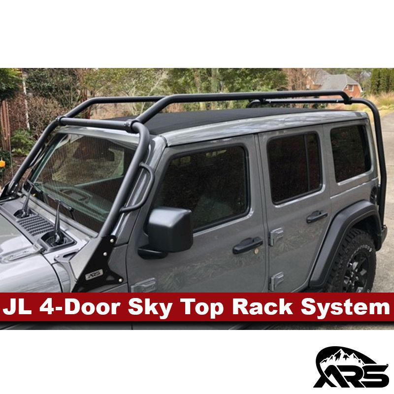 Adventure Rack Systems 4-Door Rocklander Sky One-Touch Top Rack System JL Wrangler