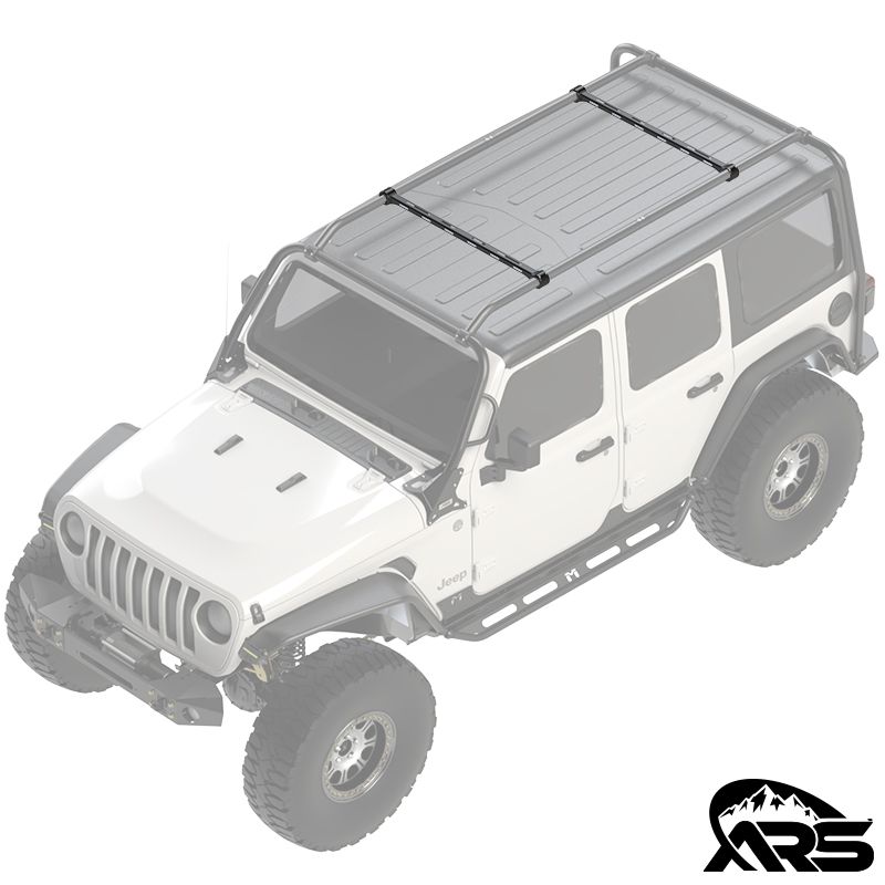 Adventure Rack Systems Rocklander ロープロファイル ルーフトップテント クロスビームキット (JK/JL/JT)