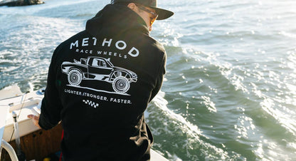 Method メソッド Race Truck Hoodie Pullover Black