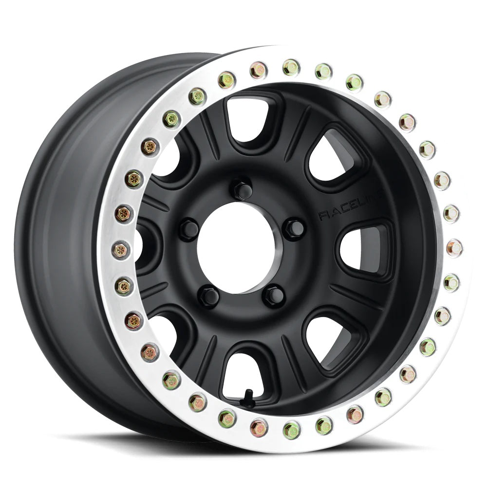 Raceline Wheels レースライン ホイール RT231-AL MONSTER BEADLOCK | BLACK W/MACHIN ...