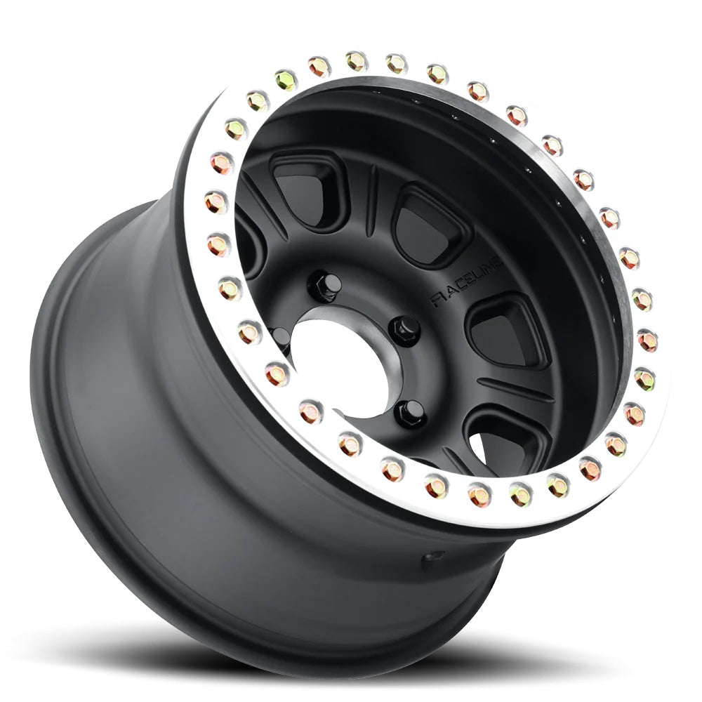 Raceline Wheels レースライン ホイール RT231-AL MONSTER BEADLOCK | BLACK W/MACHINED RING