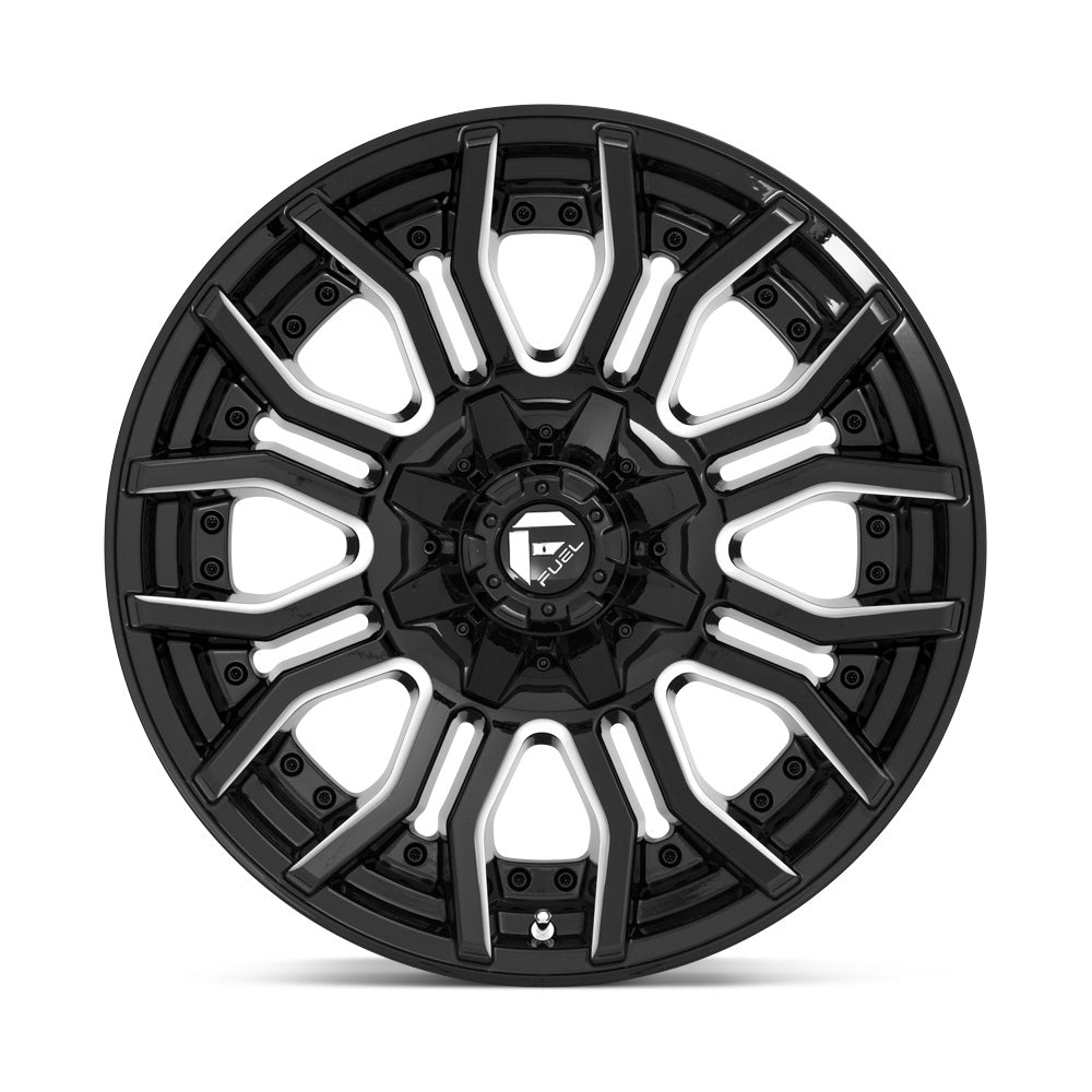 Fuel Off Road フューエルオフロード ホイール D711 RAGE | GLOSS BLACK MILLED