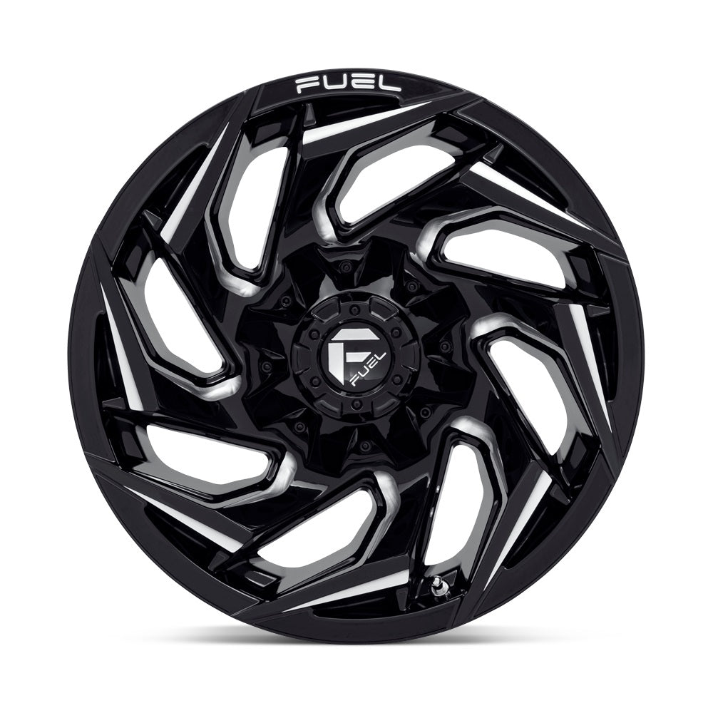 Fuel Off Road フューエルオフロード ホイール D753 REACTION | GLOSS BLACK MILLED