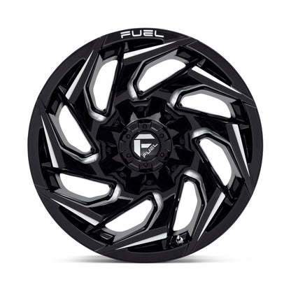 Fuel Off Road フューエルオフロード ホイール D753 REACTION | GLOSS BLACK MILLED