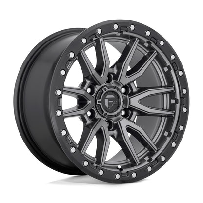 Fuel Off Road フューエルオフロード ホイール D680 REBEL | MATTE GUN METAL BLACK BEAD RING