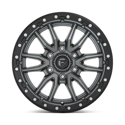 Fuel Off Road フューエルオフロード ホイール D680 REBEL | MATTE GUN METAL BLACK BEAD RING