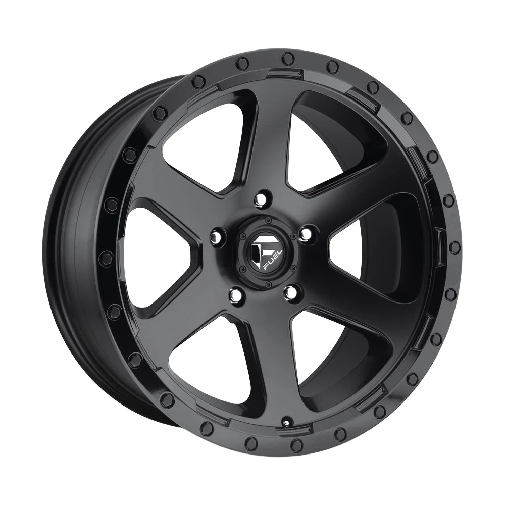 Fuel Off Road フューエルオフロード ホイール D589 RIPPER | MATTE BLACK GLOSS BLACK LIP