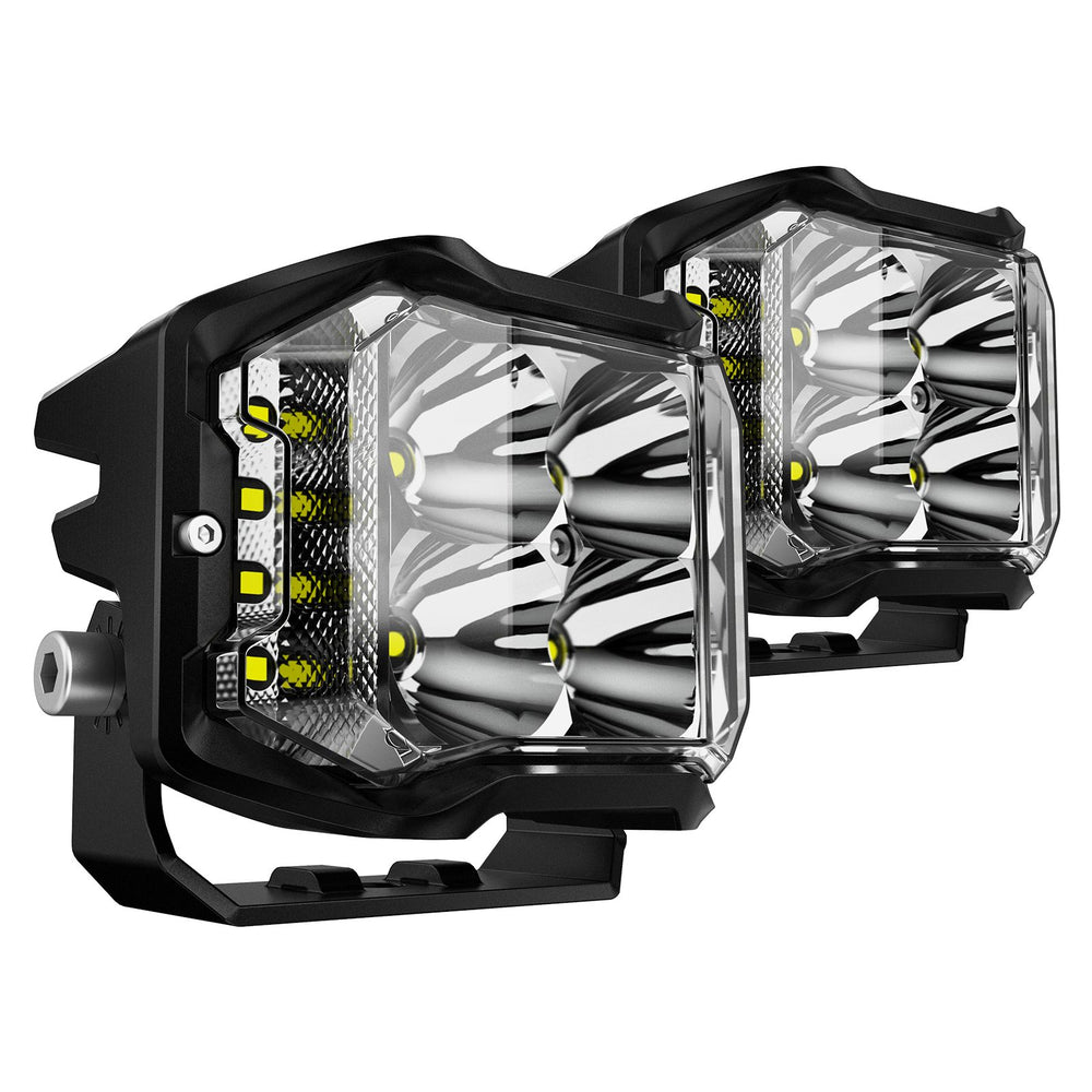 NOVSIGHT ROCKシリーズ 4インチ LEDポッドライト サイドライト付