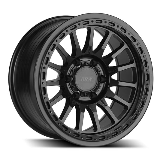 RRW リレーションレースホイール RR7-H Flow Form Hybrid Beadlock | Matte Black