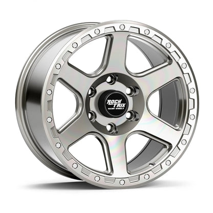 RockTrix ロックトリックス ホイール RT112 | Machined Silver