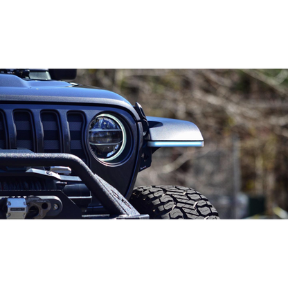 Quake LED スリム DRL フェンダー チョップ キット (JL/JT共通)
