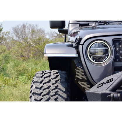 Quake LED スリム DRL フェンダー チョップ キット (JL/JT共通)