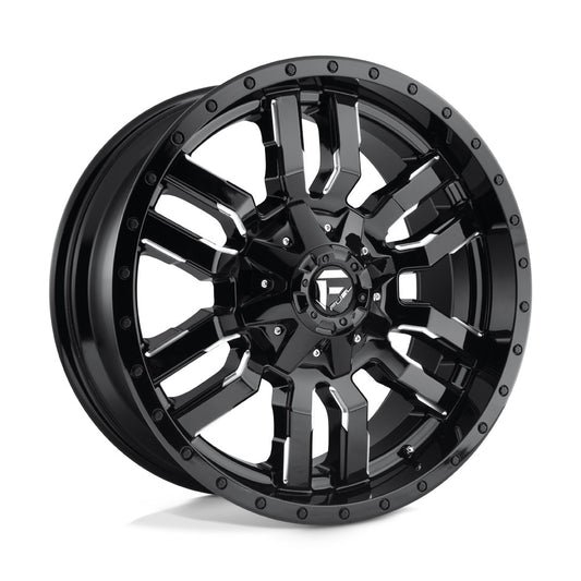 Fuel Off Road フューエルオフロード ホイール D595 SLEDGE | GLOSS BLACK MILLED