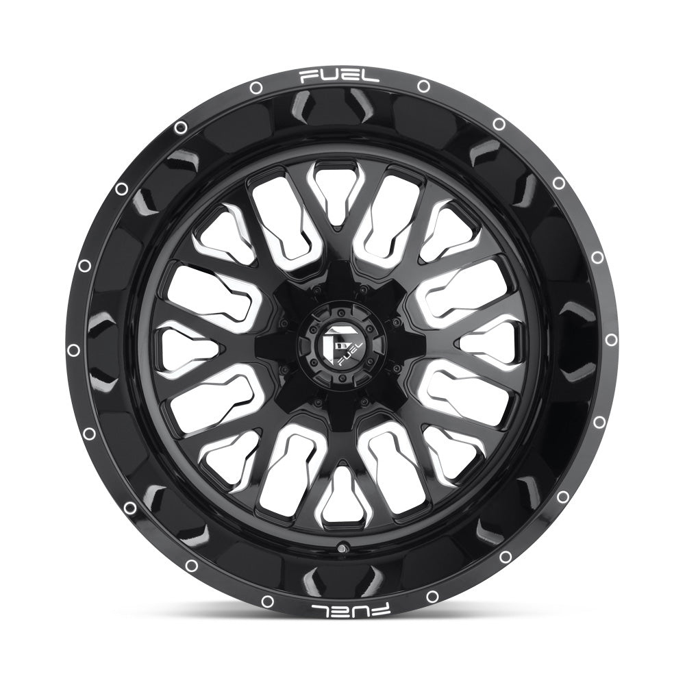 Fuel Off Road フューエルオフロード ホイール D611 STROKE | GLOSS BLACK MILLED