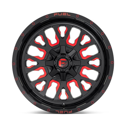 Fuel Off Road フューエルオフロード ホイール D612 STROKE | GLOSS BLACK RED TINTED CLEAR