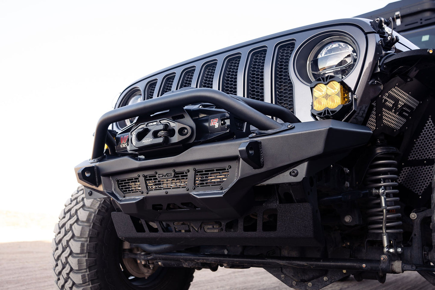 DV8 Offroad ポケットフェアリード 合成ロープ（シンセティックロープ）対応ウインチ用