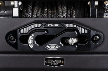 DV8 Offroad ポケットフェアリード 合成ロープ（シンセティックロープ）対応ウインチ用