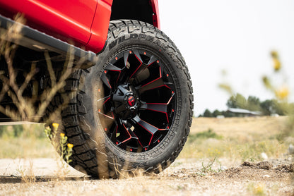 Fuel Off Road フューエルオフロード ホイール D787 ASSAULT | MATTE BLACK RED MILLED